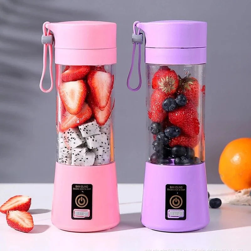 Multifunction Rechargeable Usb Portable Electric Juicer. - Budget Mart