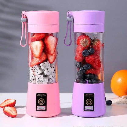 Multifunction Rechargeable Usb Portable Electric Juicer. - Budget Mart