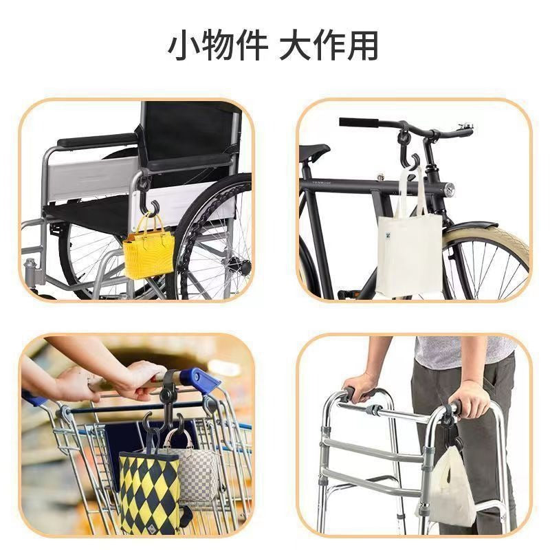 Multifunctional Dual Rotatable Hook