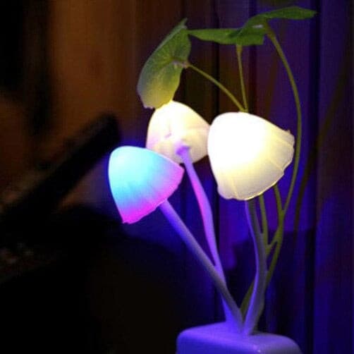 Mushroom LED Sensor Light Night Lamp - Budget Mart
