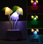 Mushroom LED Sensor Light Night Lamp - Budget Mart