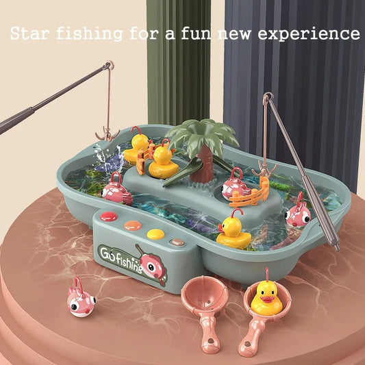 Musical Fishing Water Game Toy - Budget Mart
