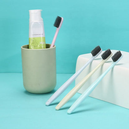 Pack Of 4 - Simple And Innovative For Men And Women With The Same Ecological Toothbrush - Budget Mart