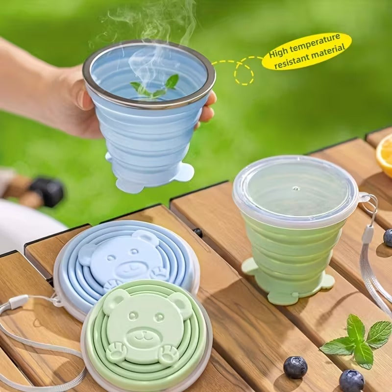 Portable Silicon Folding Glass - Budget Mart