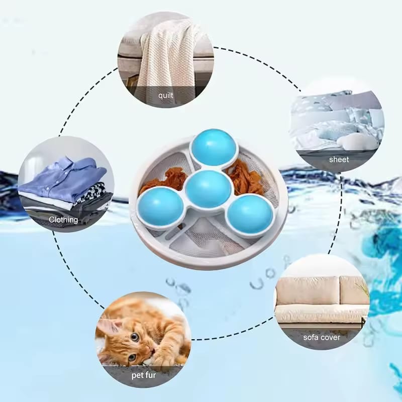 Reusable Washing Machine Lint Catcher Filter Bag