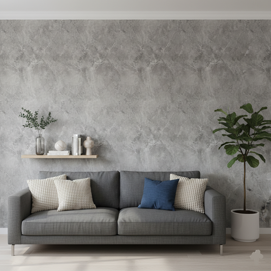 Self Adhesive Foamic Marble Sheet (118x24 Inch) - Budget Mart