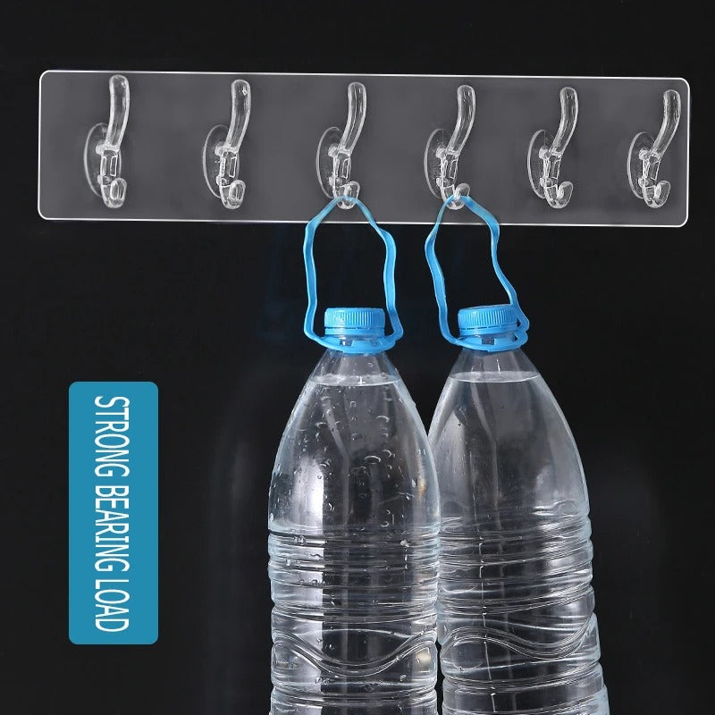 Self Adhesive Wall Mounted Sticky Hooks Strip