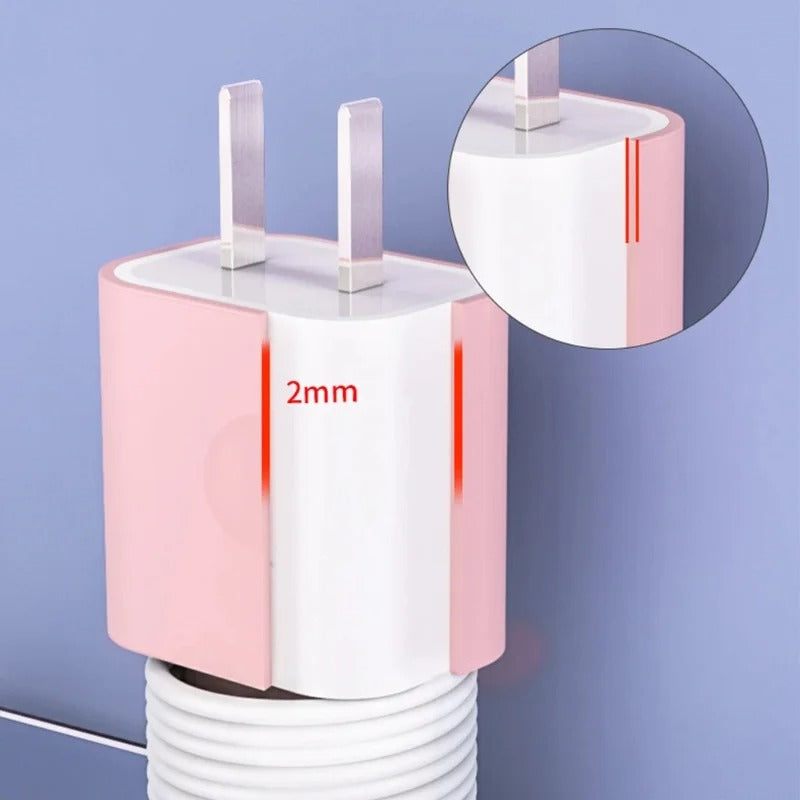 Silicon Charger Protective Case & Data Cable Organizer - Budget Mart