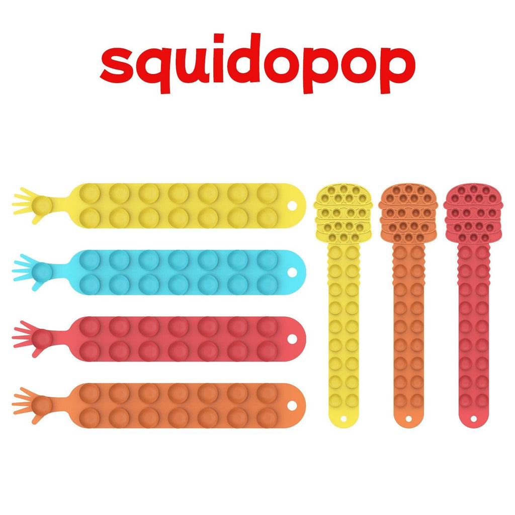 Squidopop Stress Relief Toys Sensory Silicone Sheet. - Budget Mart