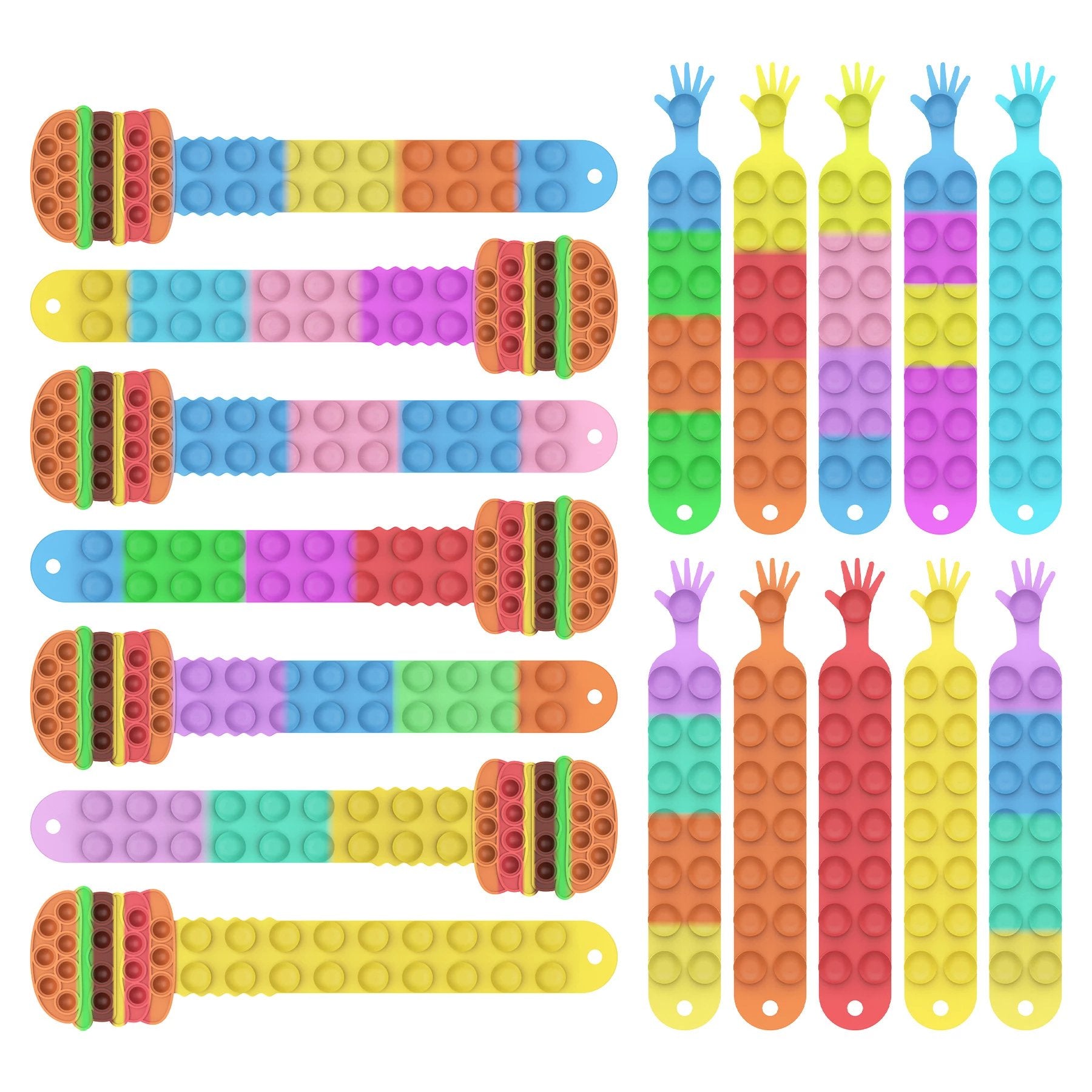 Squidopop Stress Relief Toys Sensory Silicone Sheet. - Budget Mart