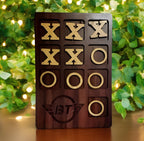 Tic Tac Toe Wooden X/O Tabletop Game