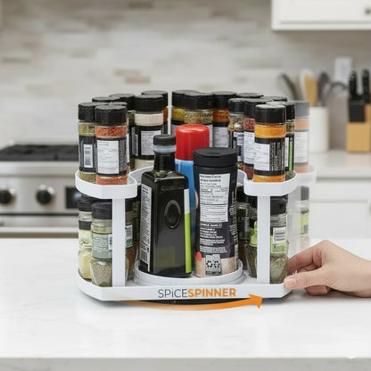 Two-Tiered KItchen Spice Organizer - Budget Mart