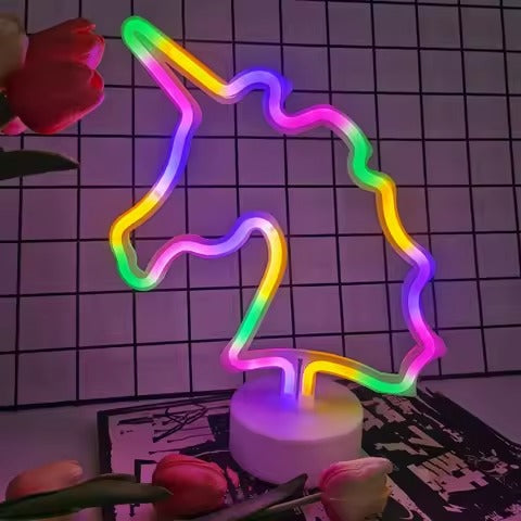 Unicorn Neon LED Night Light - Budget Mart