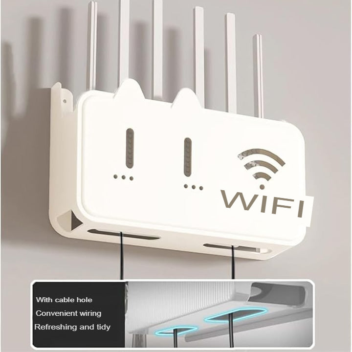 Internet Router Holder Wall Mounted Wireless Wifi Router Holder – Budget Mart