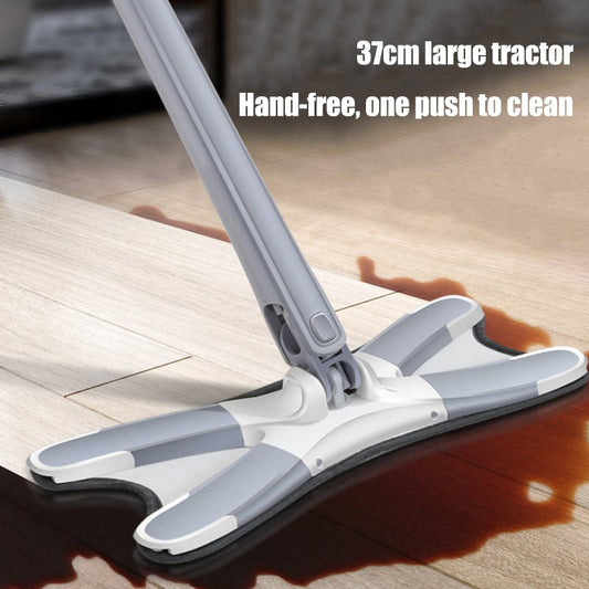 X-Type Squeeze Mop Reusable Microfiber 360 Degree Rotatable. - Budget Mart