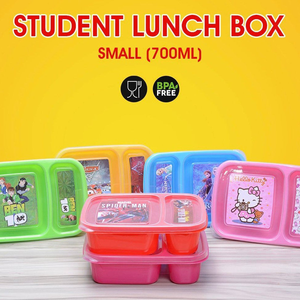 Cartoon Character Hero's Lunch Box - Budget Mart