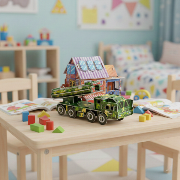 DIY 3D Puzzle Toy (Random Puzzle)