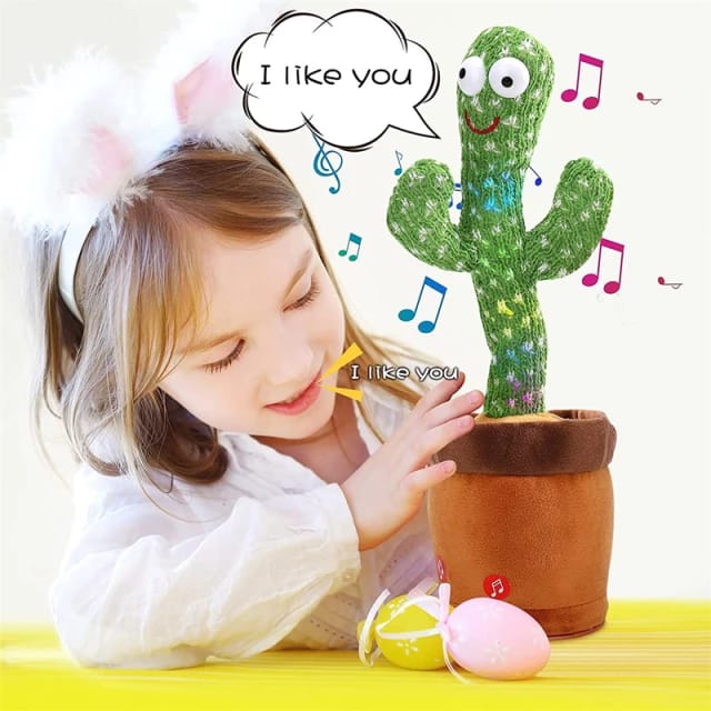 Dancing and Talking Cactus Toy for Kids - Budget Mart