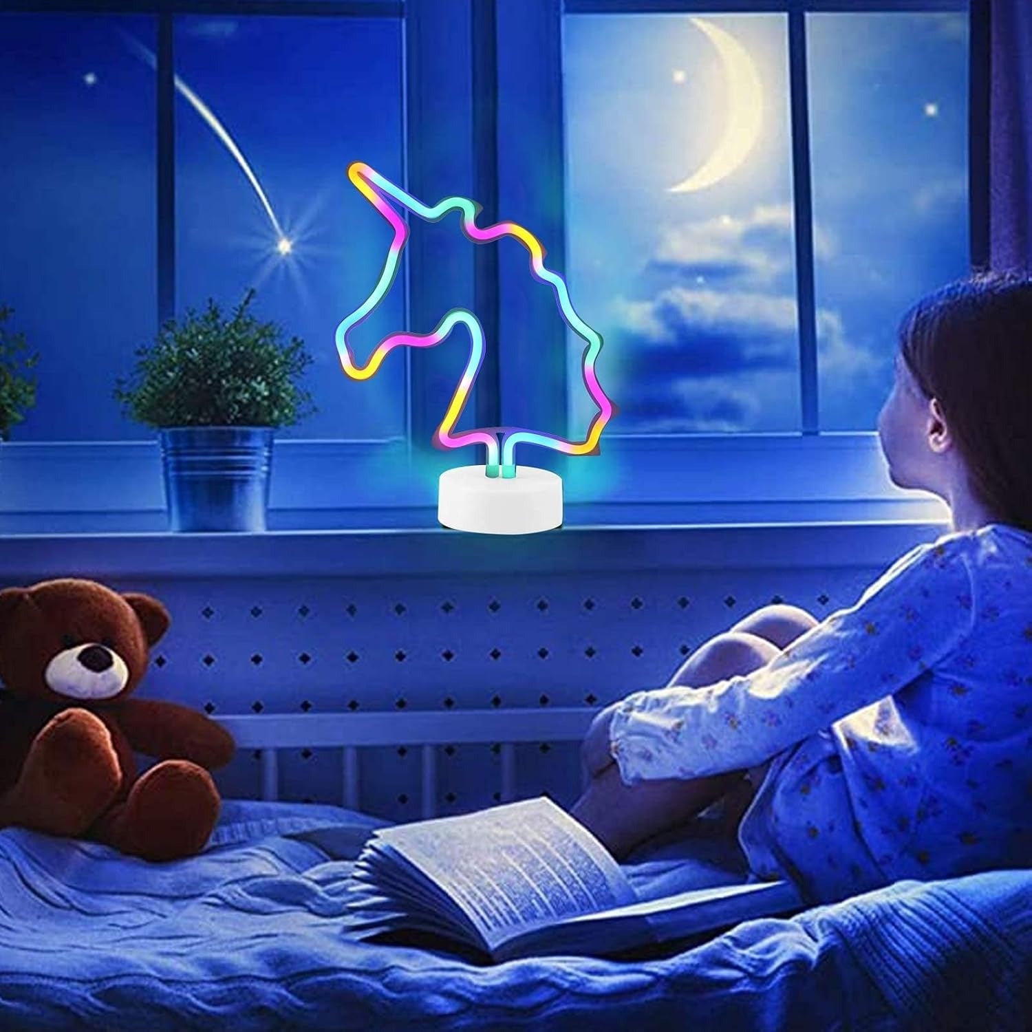 Unicorn Neon LED Night Light