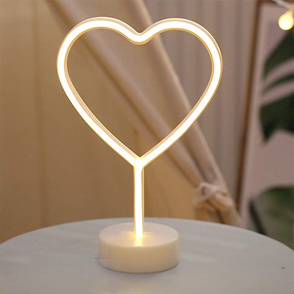 Heart Neon LED Night Light