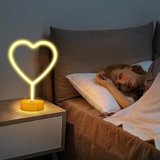 Heart Neon LED Night Light
