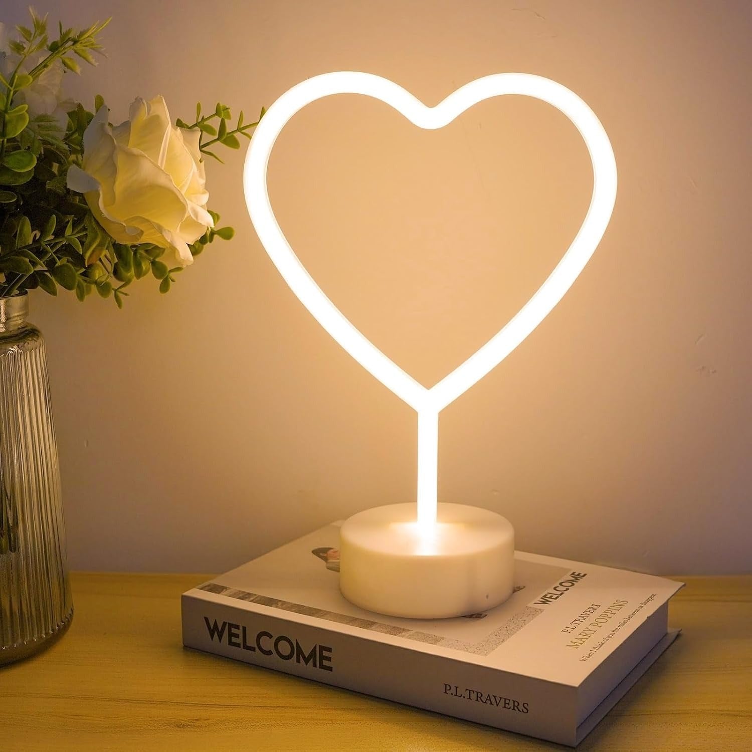 Heart Neon LED Night Light