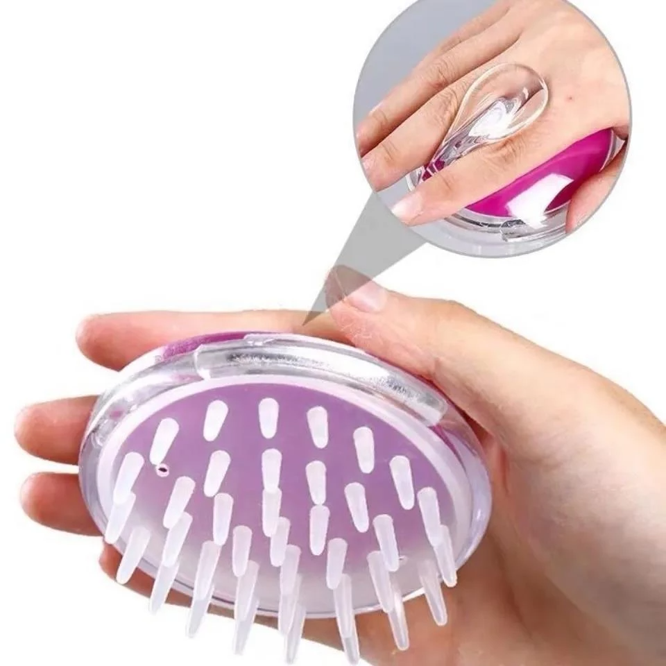 Shampoo Artificial Head Health Massage Comb Brush.