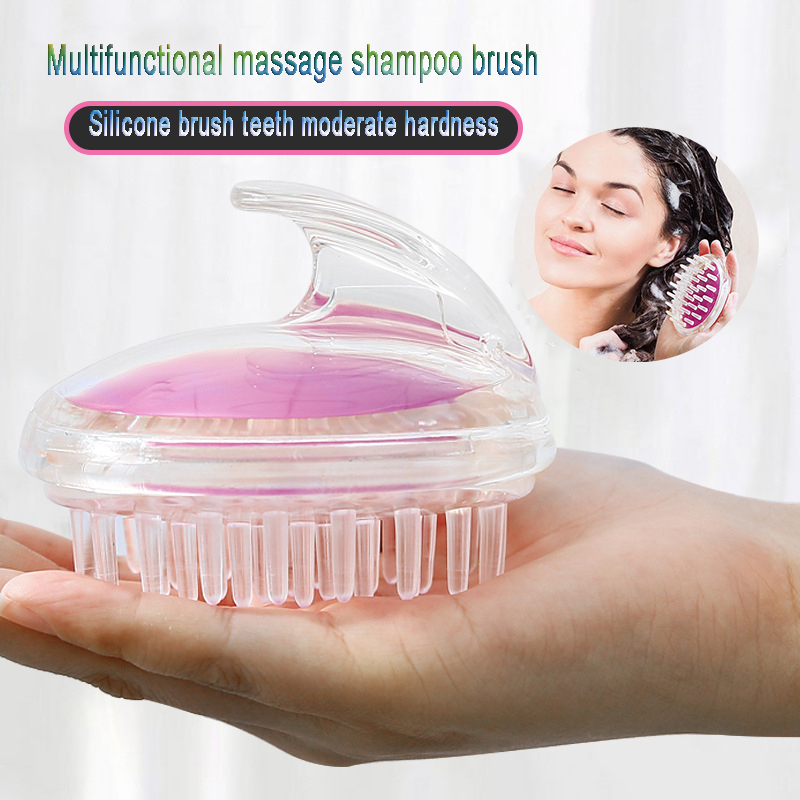 Shampoo Artificial Head Health Massage Comb Brush.