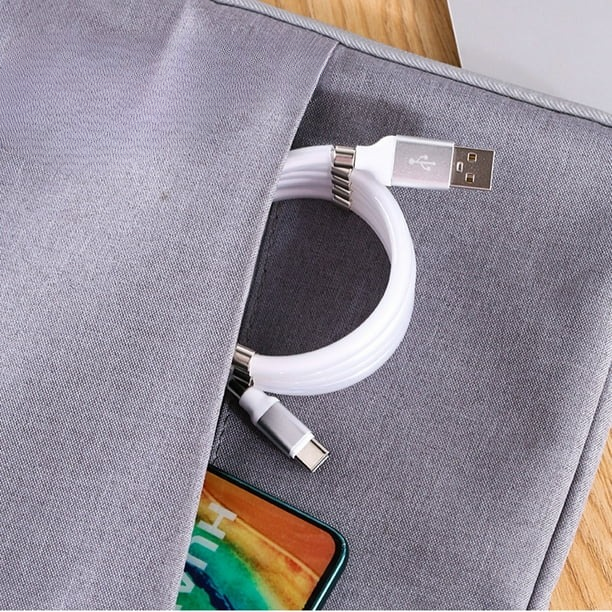 Portable Magnetic Data Charging Cable For Type-C