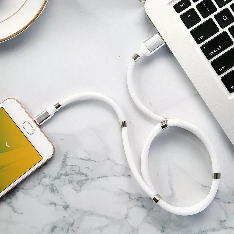 Portable Magnetic Data Charging Cable For Type-C