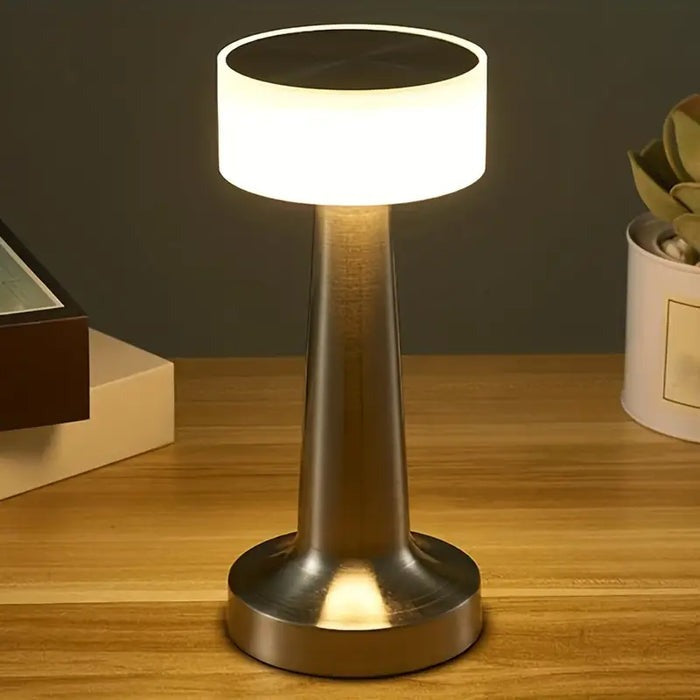 Rechargeable Metal Touch Sensor Table Lamp