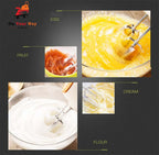 Electric Egg Beater - 7-Speed Adjustable - Budget Mart