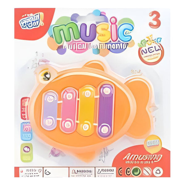 Fish Xylophone for Babies and Toddlers, First Musical Toy