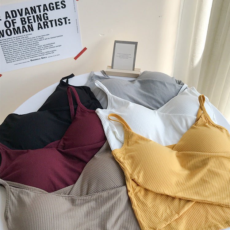 Imported High Quality Flower Design Foam Bra - Free Size - Budget Mart