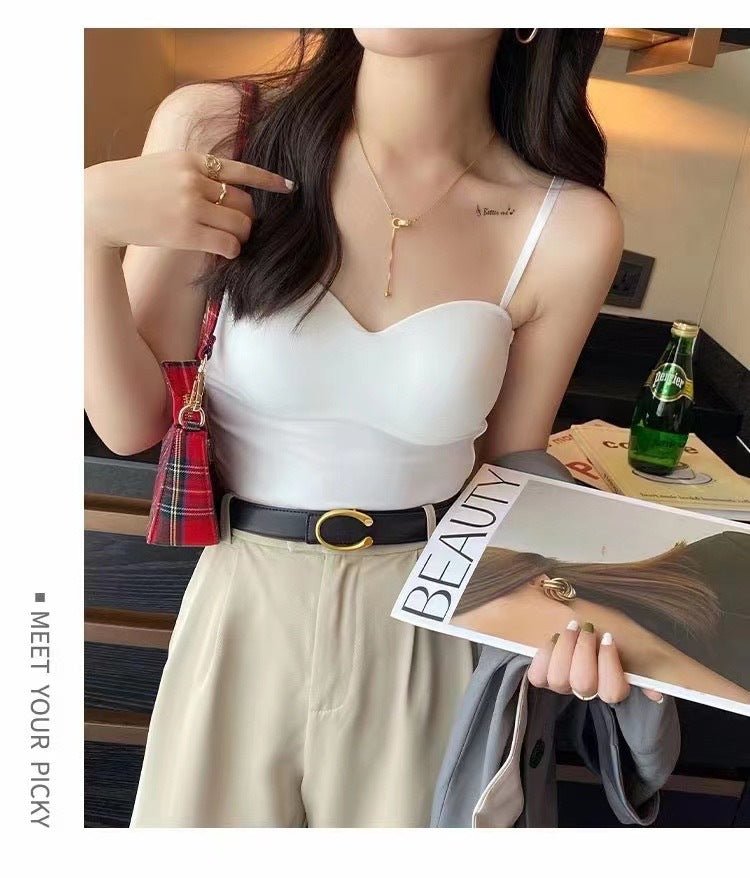 Imported High Quality Flower Design Foam Bra - Free Size - Budget Mart