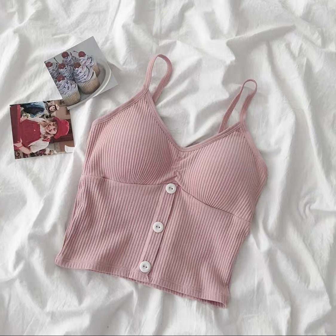 Imported High Quality Foam Bra - Free Size - Budget Mart