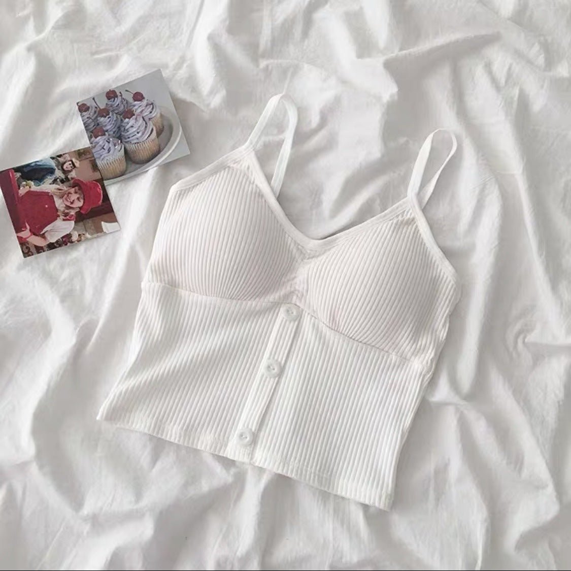 Imported High Quality Foam Bra - Free Size - Budget Mart