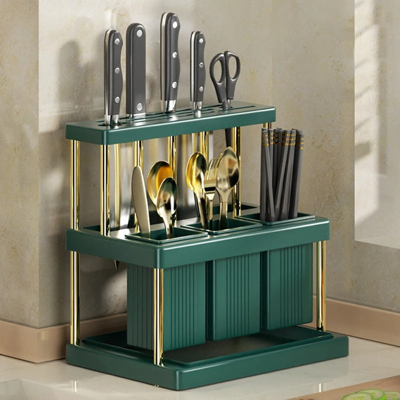 Multi-Functional Kitchen Cutlery Organizer