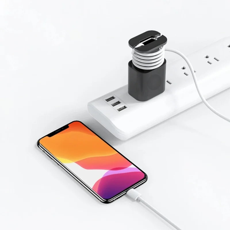 Silicon Charger Protective Case & Data Cable Organizer