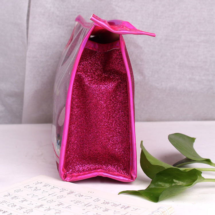 Colorful Glitter Portable Cosmetic Bag