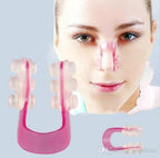 Pack Of 2 Silicone Nose Shaper Lift Up and Lifting Clip Kit Pink