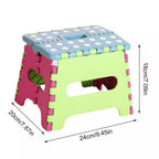 Plastic Portable Folding Stool for Kids - Budget Mart