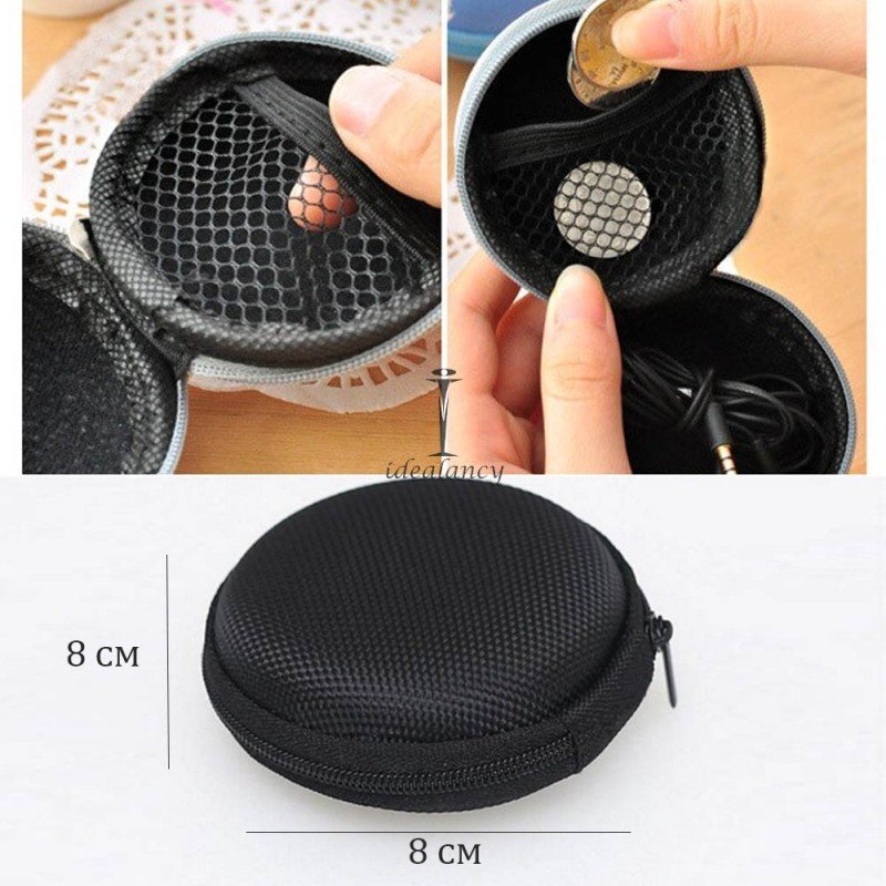 Portable Earphone & Sim Card Pouch. - Budget Mart