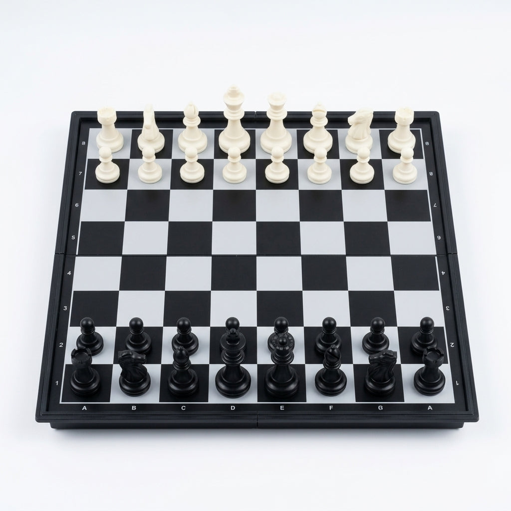 Chess set board and pieces