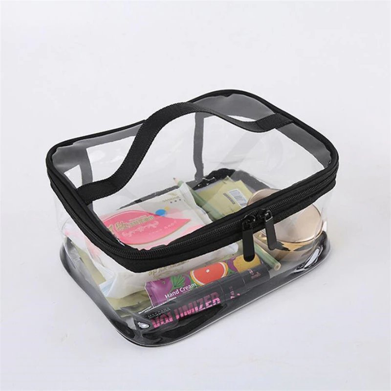 Waterproof Transparent PVC Bath Cosmetic Bag. - Budget Mart